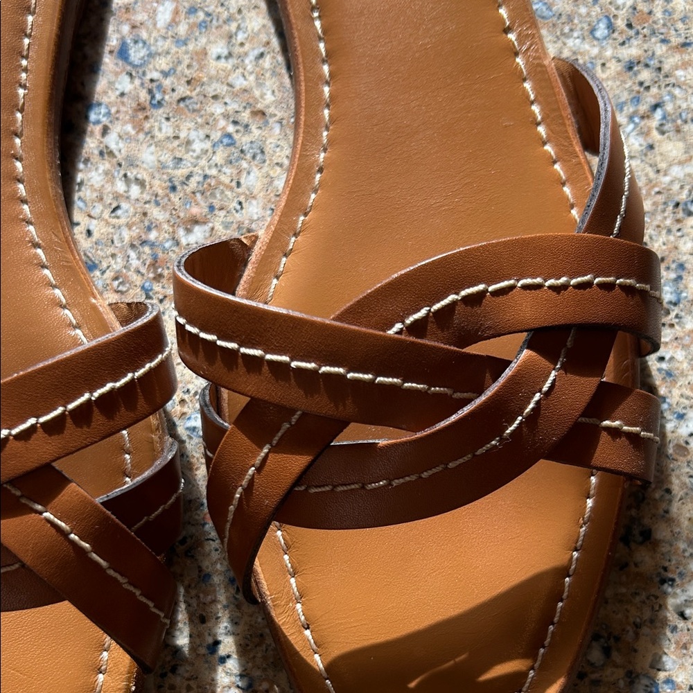 Veronica Beard Maili Braided Leather Sandals - image 6